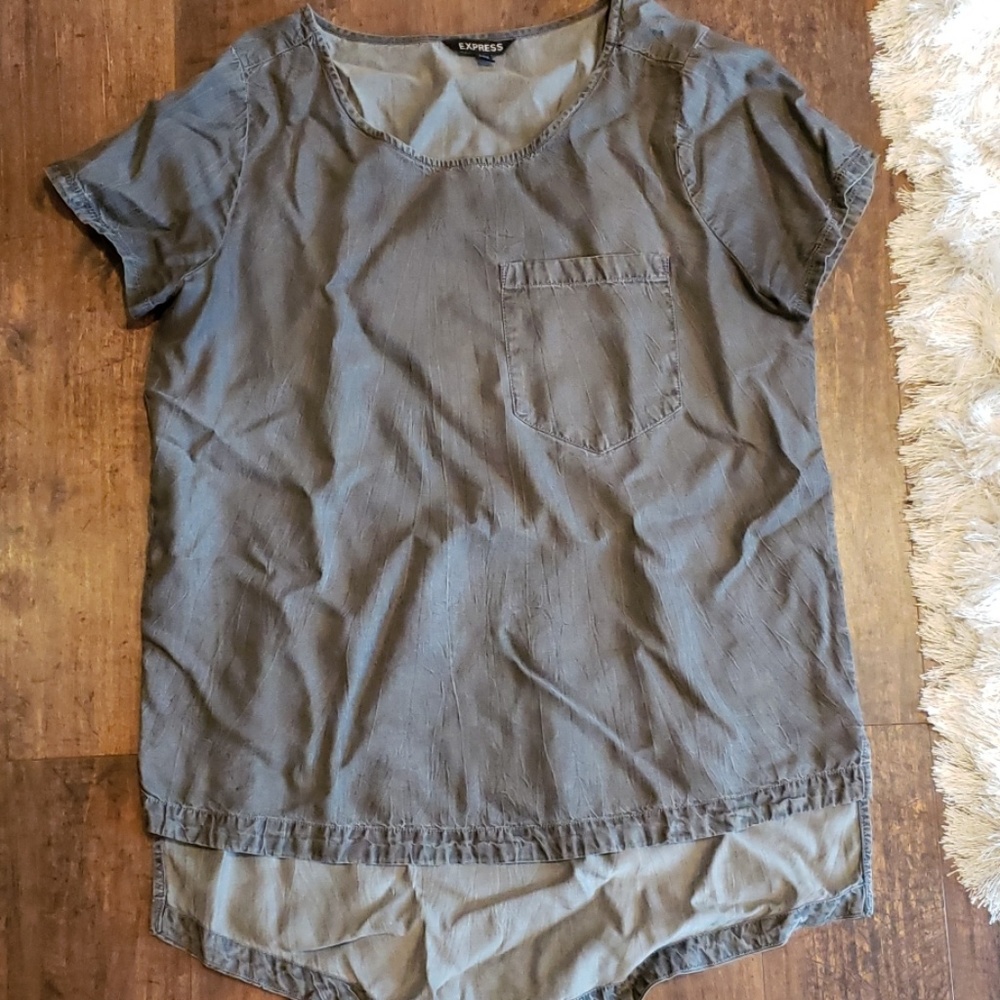 Express soft denim shirt